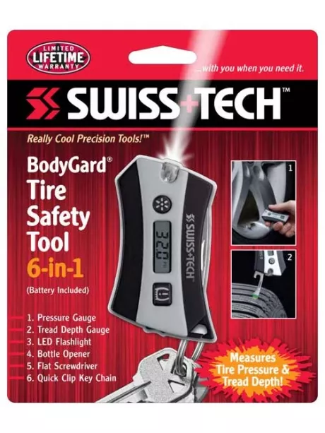 мультитул-брелок Swiss Tech BodyGard Tire Safety Tool 6-in-1 