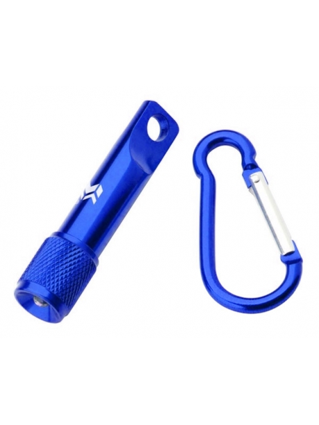 светодиодный фонарь Swiss Tech Carabiner Flashlight blue