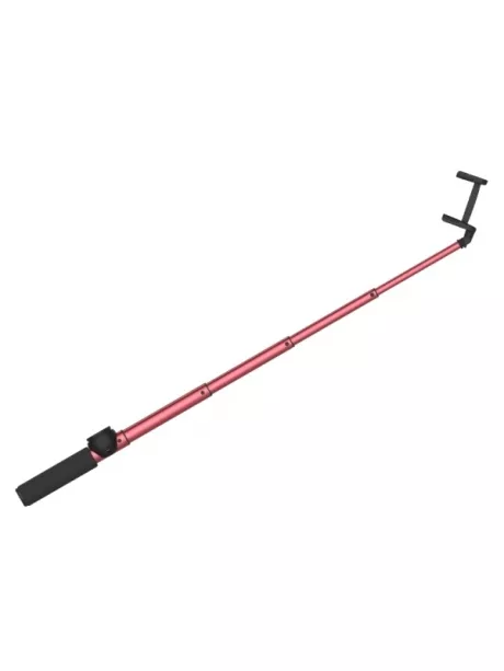 монопод для селфи Rock Selfie Shutter &amp; Stick II 15см-60см red
