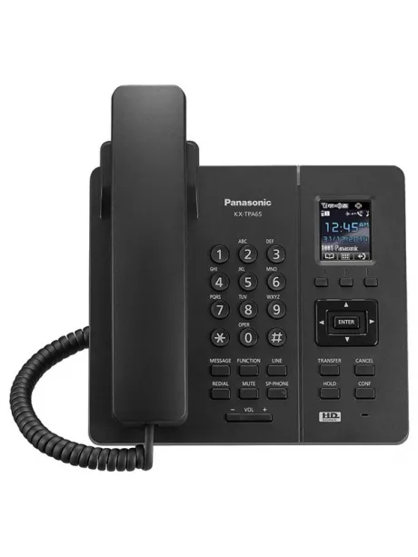 Стационарный DECT телефон Panasonic KX-TPA65RU black