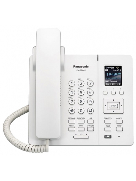 Стационарный DECT телефон Panasonic KX-TPA65RU white