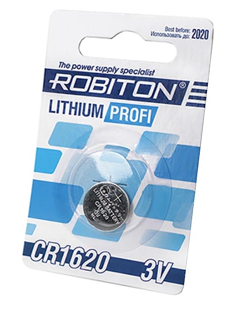 батарейка Robiton CR1620 PROFI-1BL 