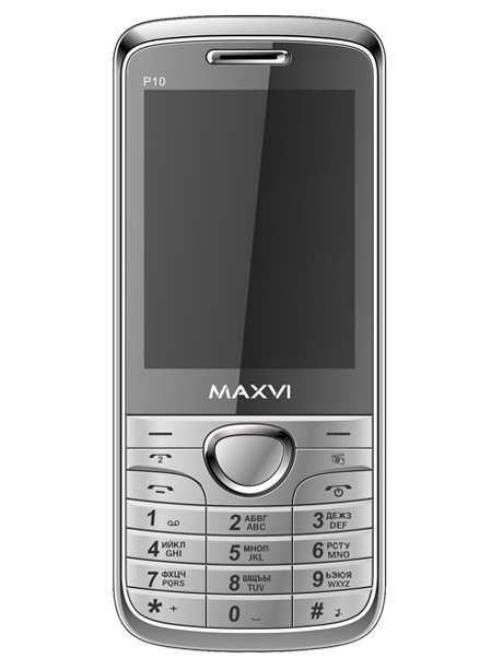 мобильный телефон Maxvi P10 silver