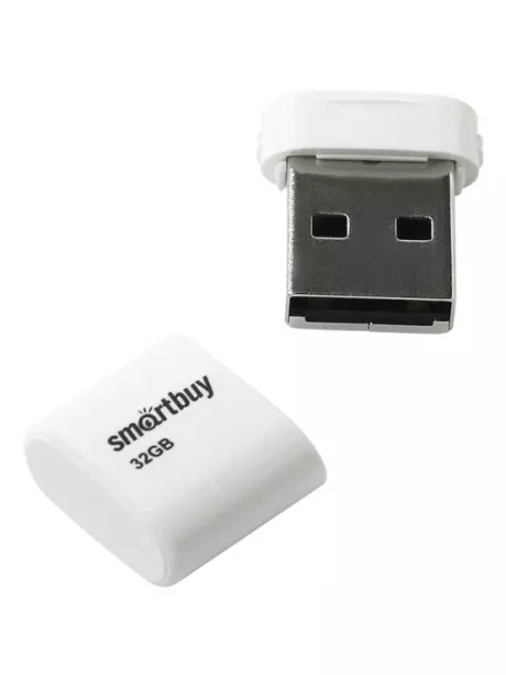 флешка USB SmartBuy LARA 32Gb white