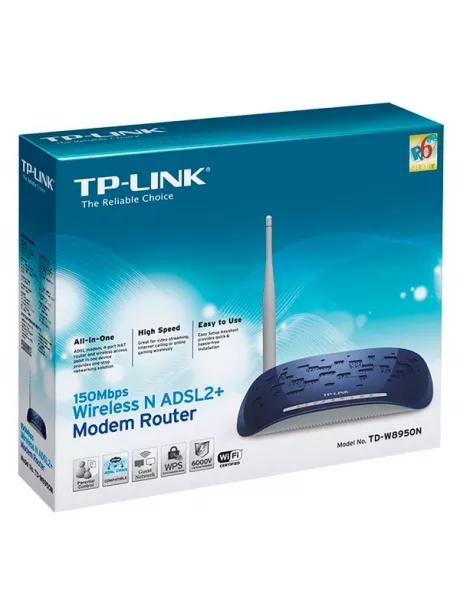 ADSL-модем TP-LINK TD-W8950N ADSL2+ 
