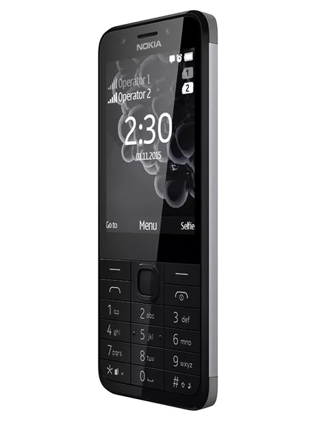 мобильный телефон Nokia 230 Dual sim dark silver