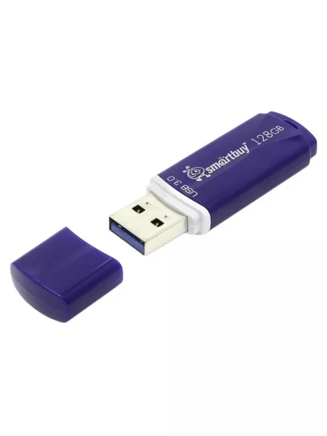 флешка USB 3.0 SmartBuy Crown 128GB blue