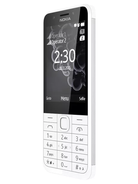 мобильный телефон Nokia 230 Dual sim silver