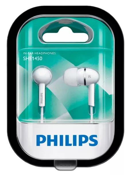 наушники Philips SHE1450 white