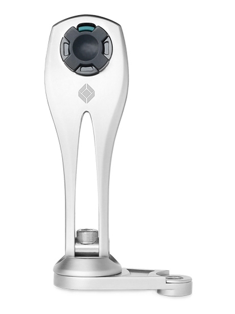 держатель для телефона на мотоцикл X-Guard Zinc Alloys Mirror Mount + matt silver