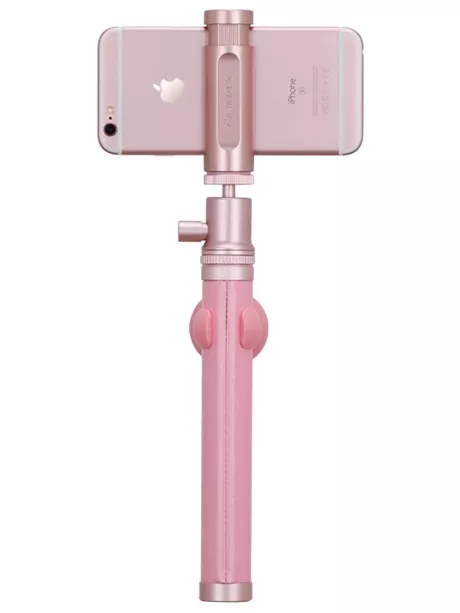монопод для селфи Momax Selfie Pro Selfie Pod 90 см KMS4 rose gold