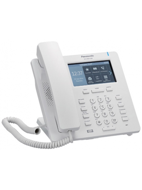 SIP телефон Panasonic KX-HDV330RU white