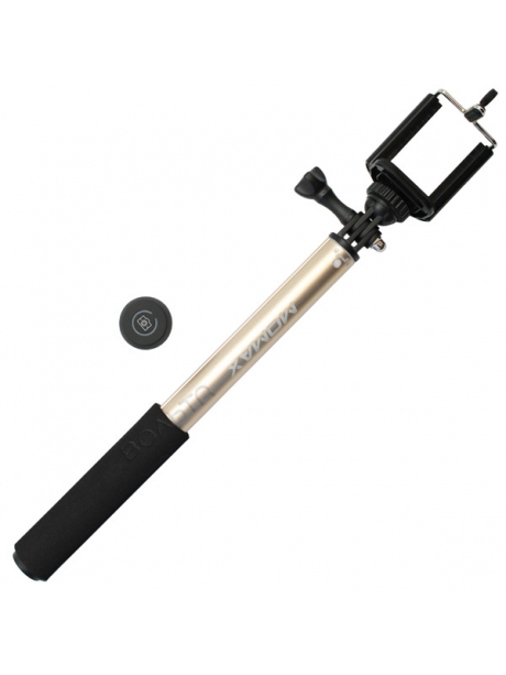 монопод для селфи Momax SelfiFit Bluetooth Selfi Pod KMS1 golden