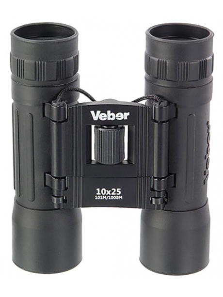бинокль Veber Sport БН 10x25 черный