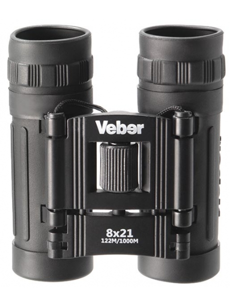 бинокль Veber Sport БН 8x21 черный