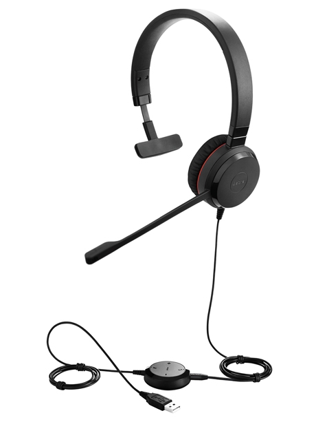 Офисная гарнитура Jabra Evolve 30 MS Mono USB 