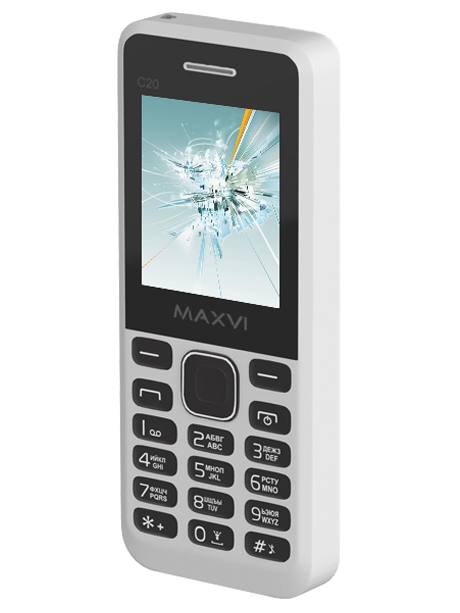 мобильный телефон Maxvi C20 white
