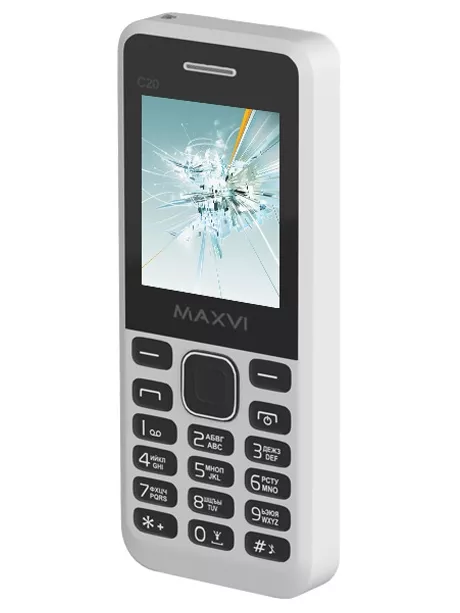 мобильный телефон Maxvi C20 white