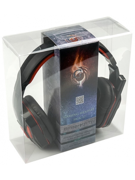 игровая гарнитура Dialog HGK-17 black/red