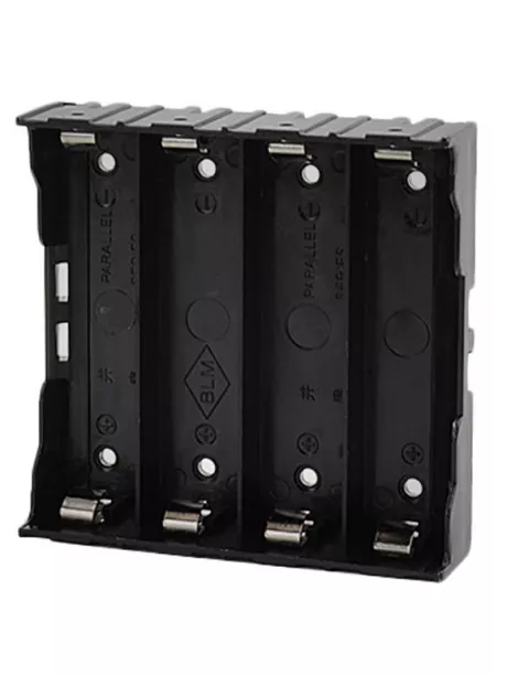 батарейный бокс Robiton Bh4x18650/pins 