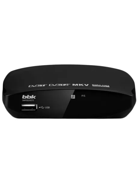 ТВ-тюнер DVB-T2 BBK SMP002 HDT2 черный