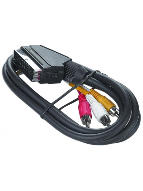 кабель Gembird SCART/3xRCA 1,8 m (CCV-519) 