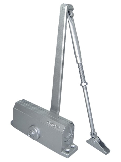 дверной доводчик OUBAO E-604D серебро