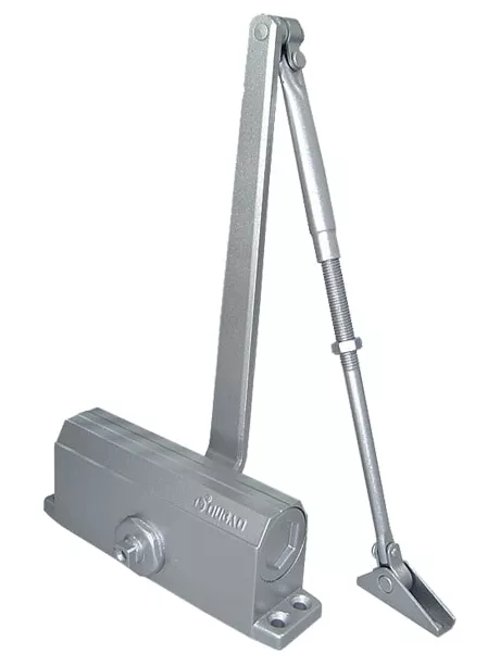 дверной доводчик OUBAO E-604D серебро