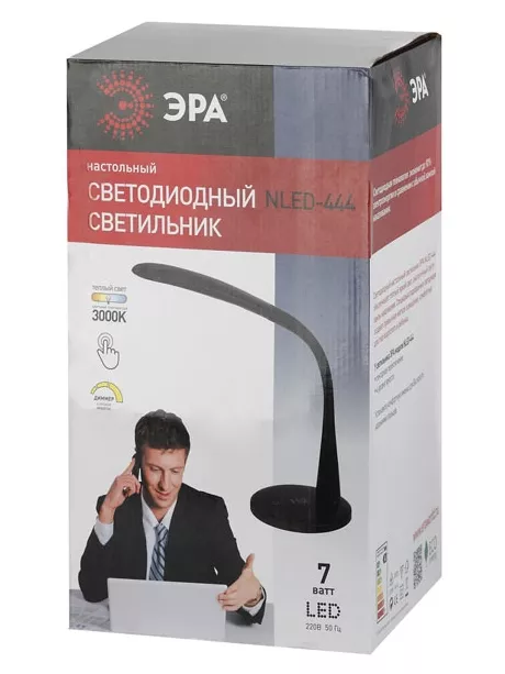 светодиодный светильник ЭРА NLED-444-7W черный