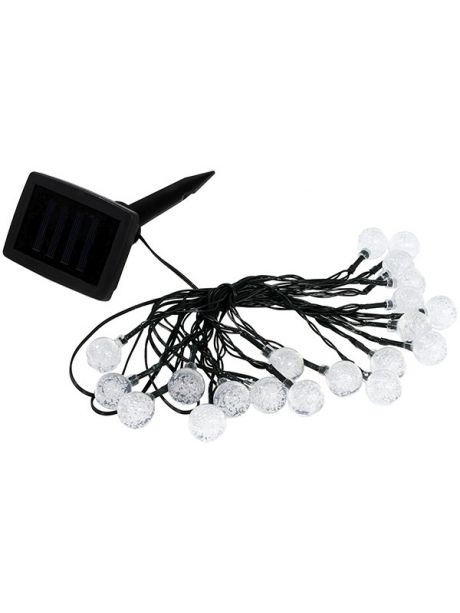 гирлянда садовая на солнечной батарее ЭРА SL-PL600-BAL20 