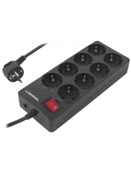 сетевой фильтр Ippon BK-238 8 розеток, 3м. черный