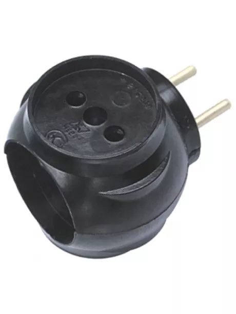 тройник электрический BLACKMOR ST316 TC-3 черный