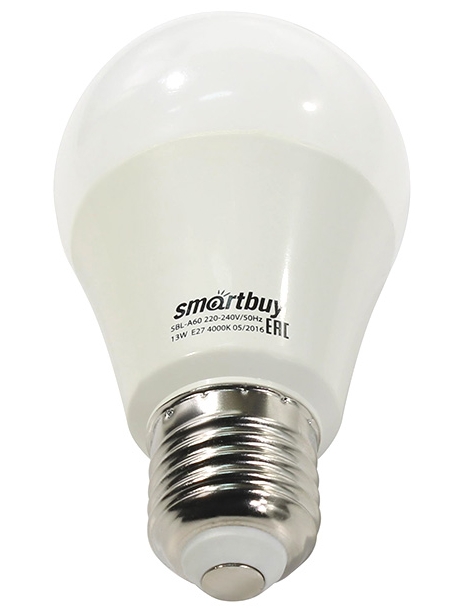 светодиодная лампа SmartBuy SBL-A60-13-40K-E27-A 