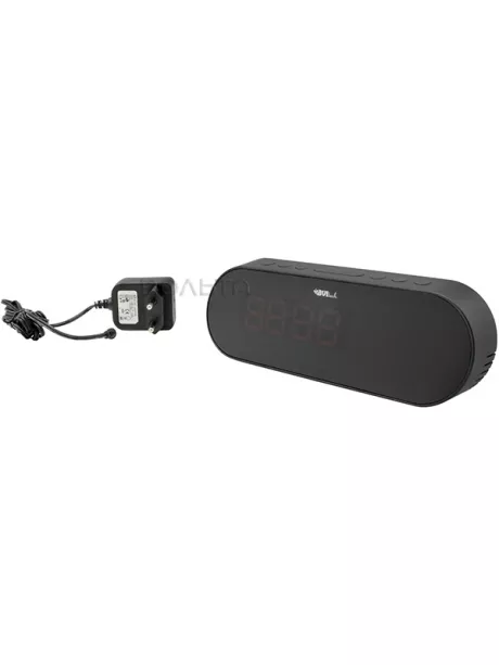 электронные часы настольные BVItech BV-42 black/red