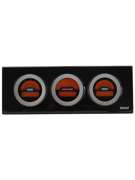 метеостанция цифровая Uniel UTV-67 black