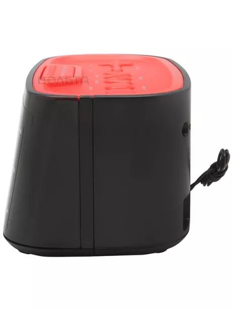 электронные часы настольные Uniel UTR-33 black/red