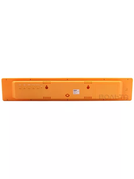 электронные часы с термометром Uniel UT-44 orange