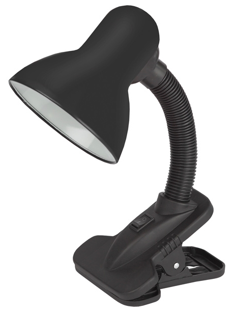 светильник настольный ЭРА N-102-E27-40W black