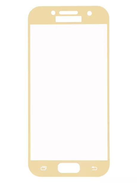 защитное стекло Red Line для Samsung Galaxy A3 (2017) 4.7” Full screen золотой
