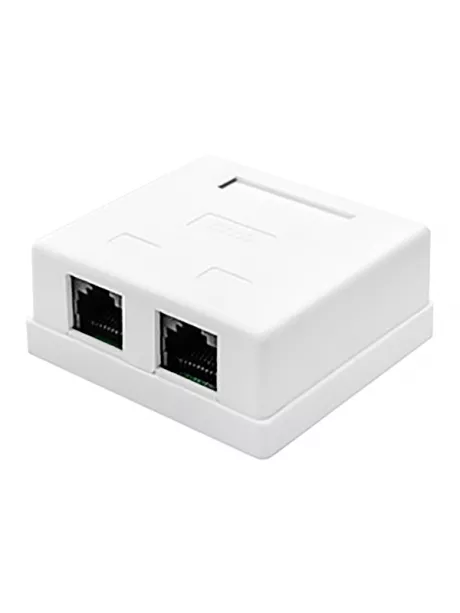 компьютерная розетка ATcom RJ 45 5 кат. 2 порта 