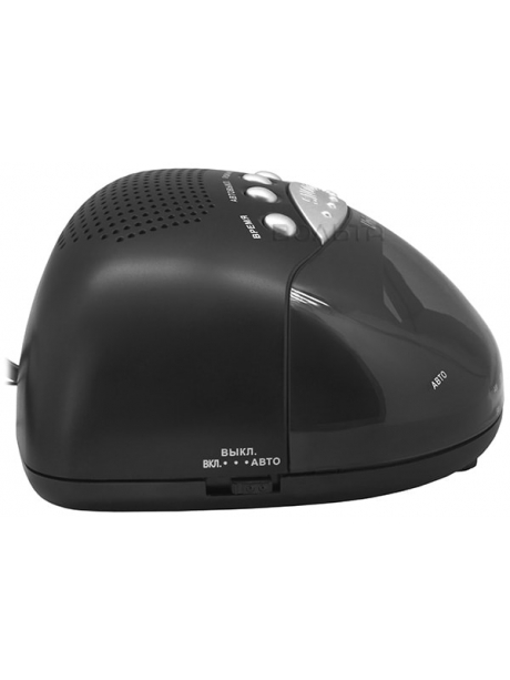 электронные часы настольные с радиоприемником Uniel UTR-21 black/white