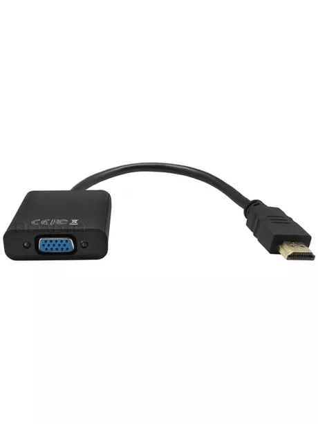 адаптер Cablexpert HDMI>VGA 19M/15F 