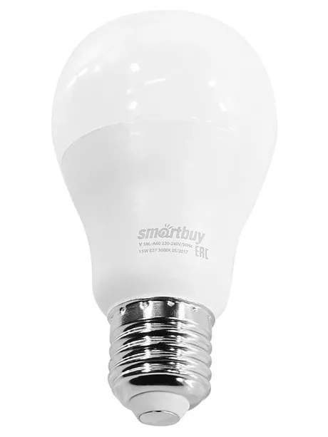 светодиодная лампа SmartBuy SBL-A60-15-30K-E27 