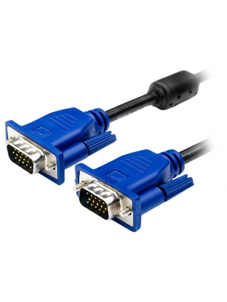 кабель для монитора ATcom VGA>VGA (15M/15M) 1.8м синий