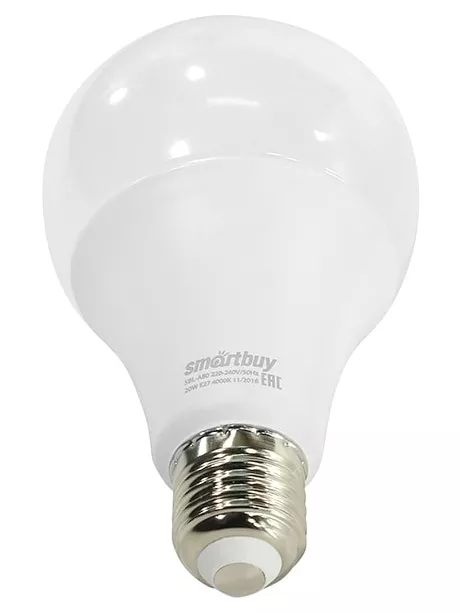 светодиодная лампа SmartBuy SBL-A80-20-40K-E27 