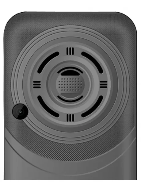 кнопочный телефон с мощным аккумулятором Maxvi P12 grey