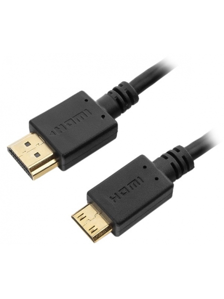 HDMI кабель Cablexpert HDMI>miniHDMI 4.5м, v1.4 черный
