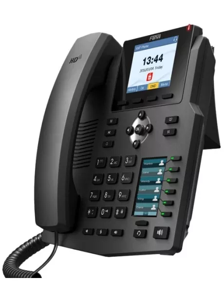 IP телефон для офиса Fanvil X4 black
