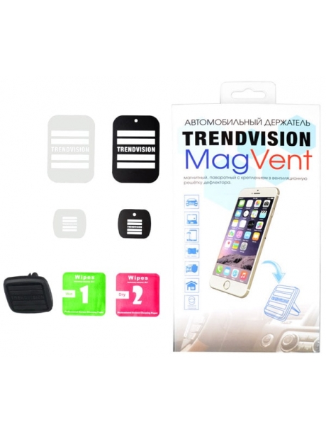 магнитный держатель в воздуховод TrendVision MagVent black