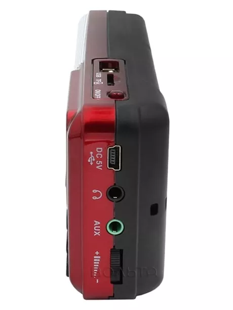 портативный радиоприемник с USB PERFEO i120 "ЕГЕРЬ" красный
